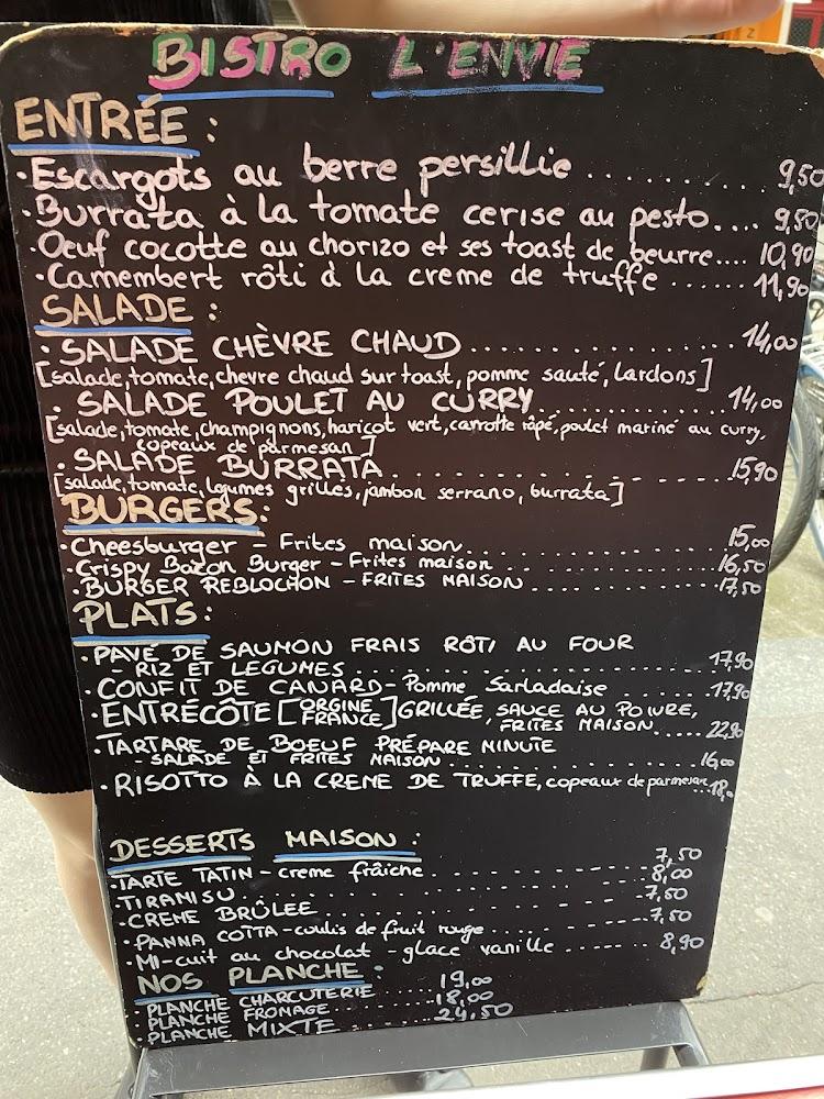 l'Envie - Menu Image 2